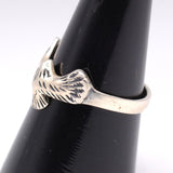 Vintage Sterling Silver Eagle Band 8.25