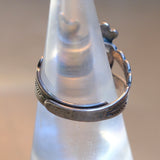 Vintage Sterling Turquoise Fred Harvey Era Ring 4.25