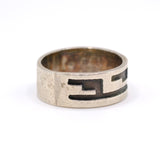 Vintage Sterling Southwestern Band Ring 7.25