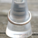 Vintage Sterling Turquoise Feather Ring 9.5