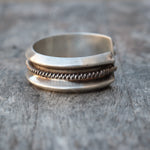 Vintage Thick Sterling Mens Cuff