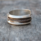 Vintage Thick Sterling Mens Cuff