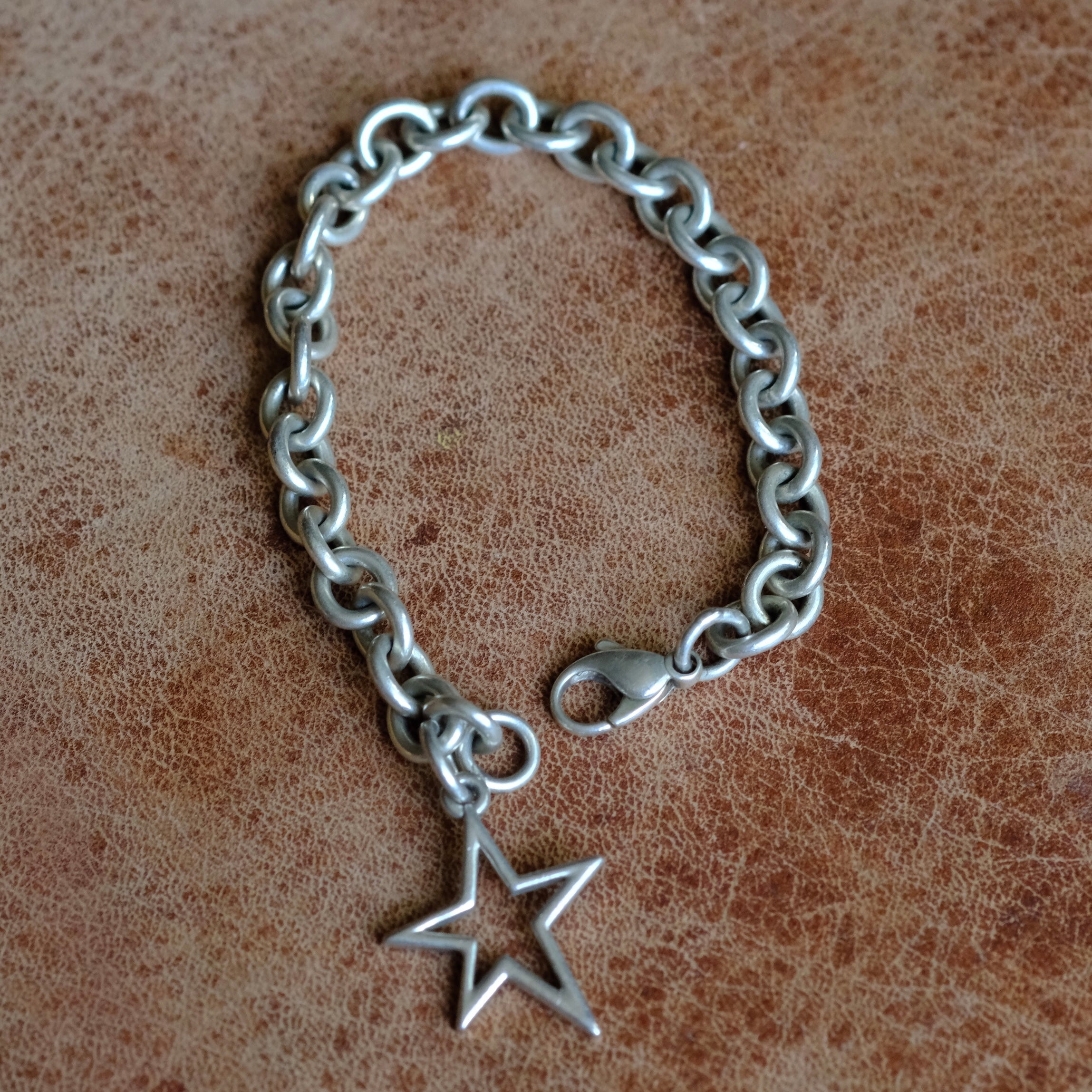 Vintage Sterling Silver Charm Bracelet