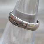 Vintage Sterling Stamped Silver Band 5.25