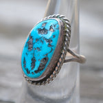 Vintage Sterling Turquoise Ring 6