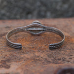 Vintage Sterling Turquoise Cuff