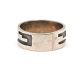 Vintage Sterling Southwestern Band Ring 7.25