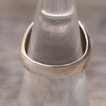 Vintage Sterling Engraved Dome Ring 6.75