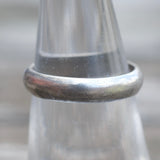 Vintage Sterling Silver Band 6