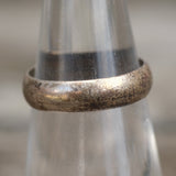 Vintage Sterling Silver Band 6