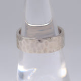 Vintage Sterling Silver Textured Band 5.5