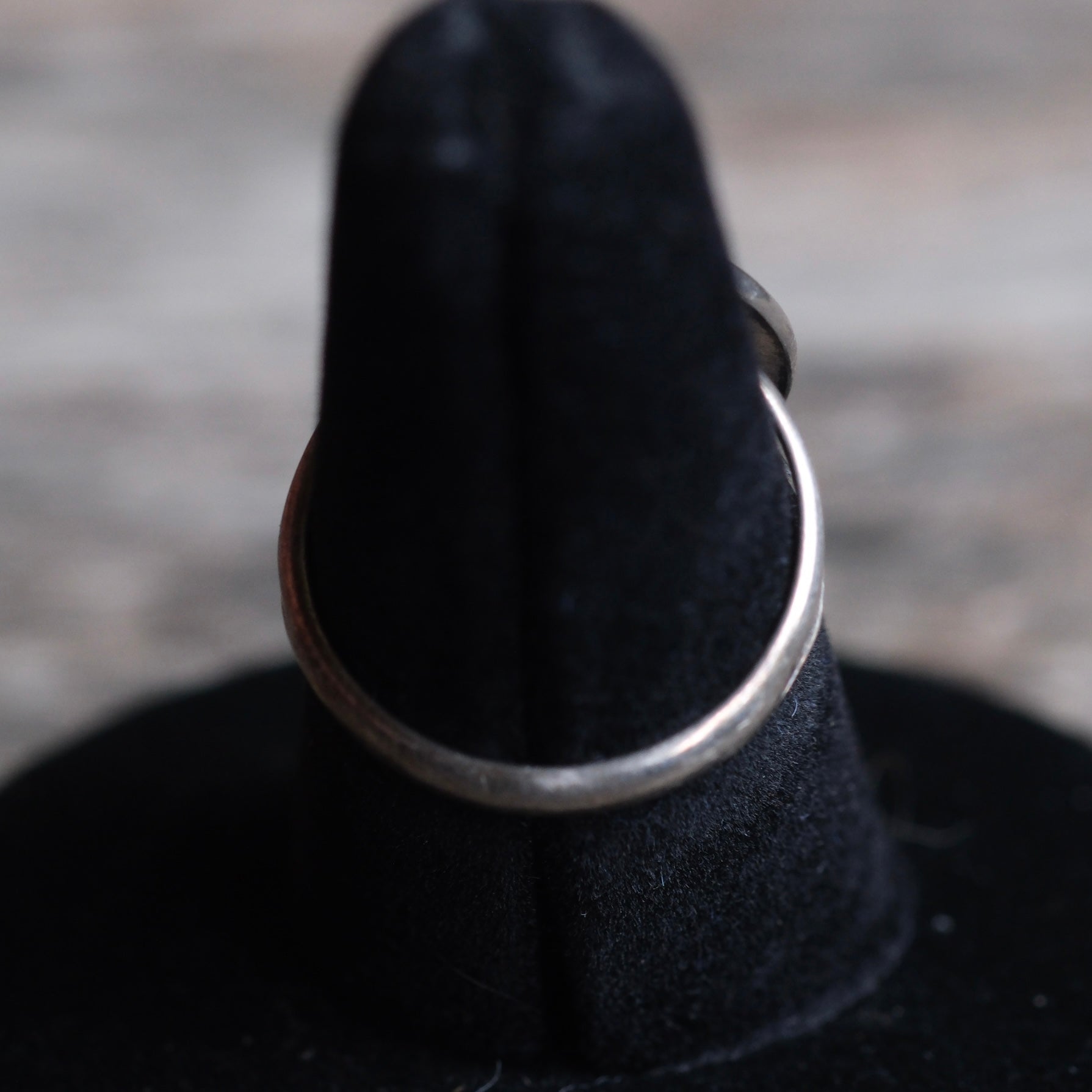 Vintage Sterling Turquoise Roper Ring 6.5