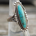 Vintage Sterling Turquoise Ring 6