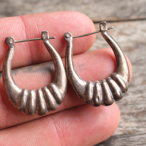 Vintage Sterling Silver Earrings