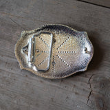 Vintage G Initial Belt Buckle