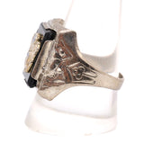Vintage Sterling Military Signet Ring 11