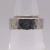 Vintage Sterling Silver Textured Band 5.5