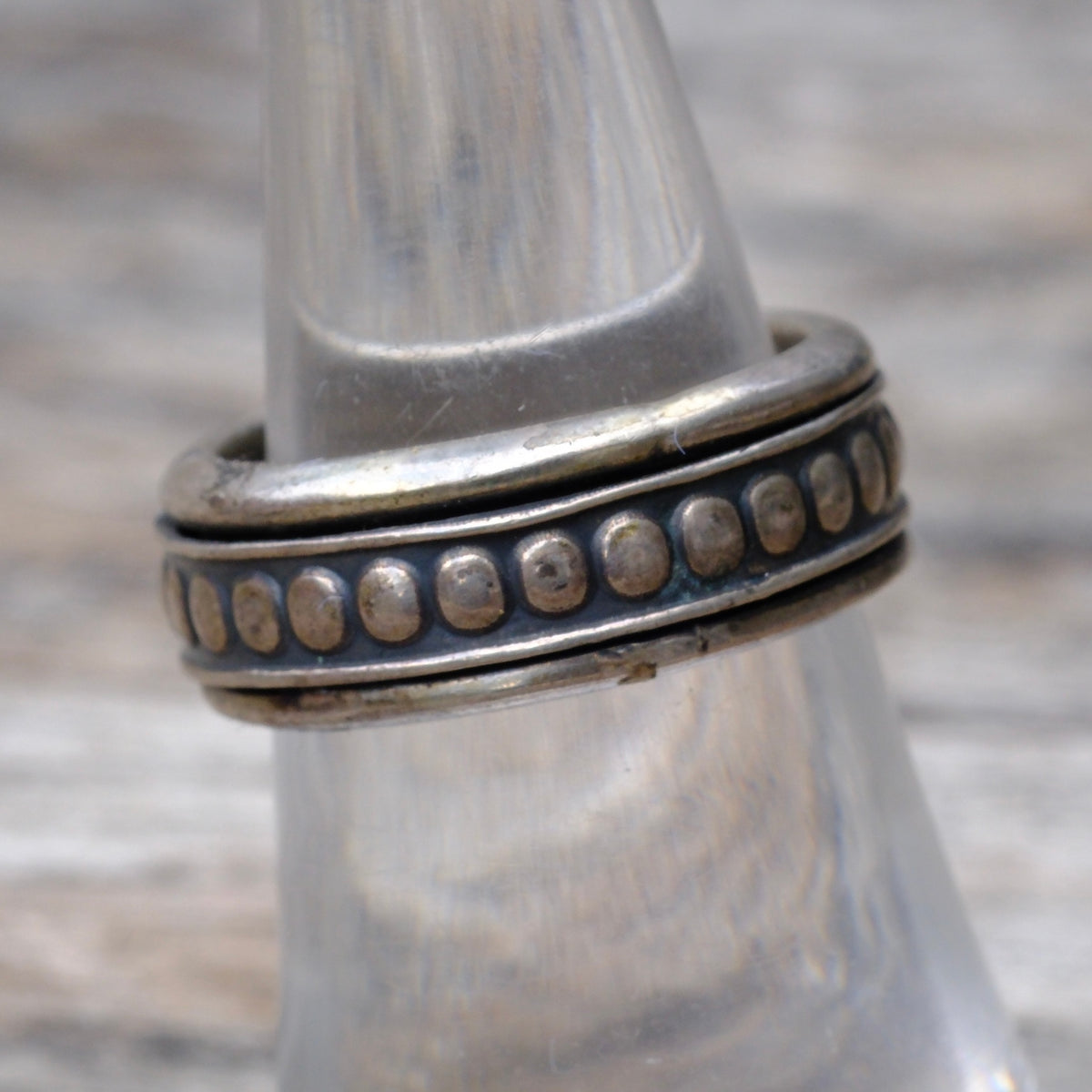 Vintage Sterling Silver Band Ring 7