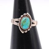 Vintage Sterling Turquoise Ring 6