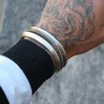 Vintage Thick Sterling Mens Cuff