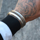 Vintage Thick Sterling Mens Cuff
