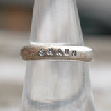 Vintage Sterling Silver SHAWN Band 6