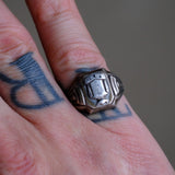 Vintage Sterling 1956 Class Ring 5.75