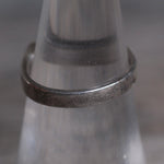 Vintage Sterling I Initial Stacker Ring 6.5