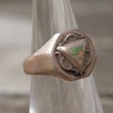 Vintage Sterling Silver Signet Ring 4