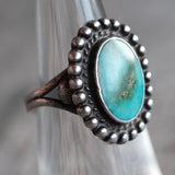 Vintage Sterling Turquoise Ring 6