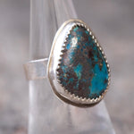 Vintage Sterling Turquoise Ring 7.25