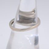 Vintage Sterling Double Heart Marcasite Ring 6