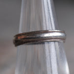 Vintage Sterling Ribbed Band 6