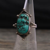 Vintage Sterling Turquoise Ring 5