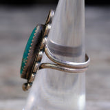 Vintage Sterling Turquoise Ring 6