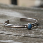 Vintage Sterling Sodalite Cuff