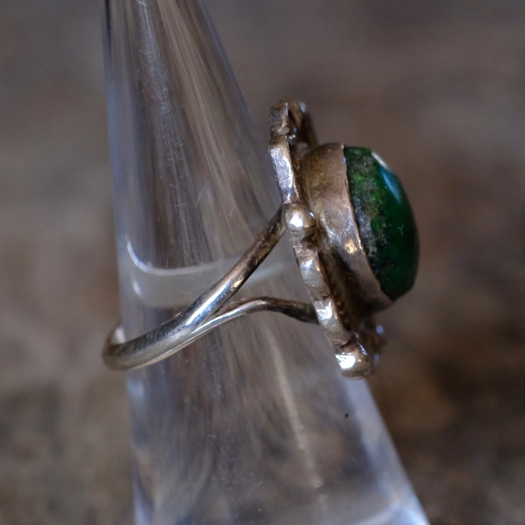 Vintage Sterling Turquoise Ring 7