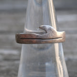 Vintage Sterling Silver Band 7