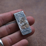 Vintage Sterling and Gold Money Clip