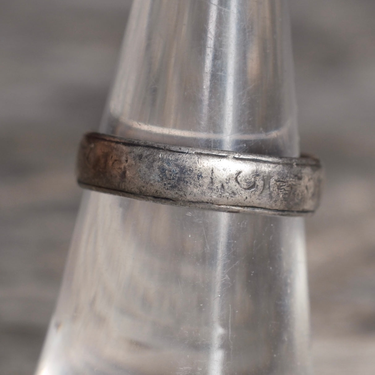 Vintage Sterling Silver Band Ring 6.5