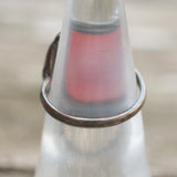 Vintage Sterling Carnelian Cocktail Ring 5.75