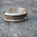 Vintage Thick Sterling Mens Cuff