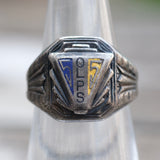 Vintage Sterling 1955 Class Signet Ring 5.5