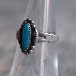 Vintage Sterling Turquoise Ring 6