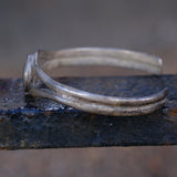 Vintage Sterling Hopi Bear Cuff Bracelet
