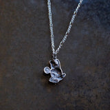 Vintage Sterling Silver Minnie Necklace