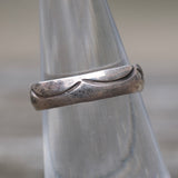 Vintage Sterling Silver Stamped Band 5.5