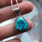 Vintage Sterling Turquoise Necklace