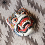Vintage Hand Carved and Painted Barong Mask