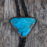 Vintage Sterling Turquoise Bolo Tie